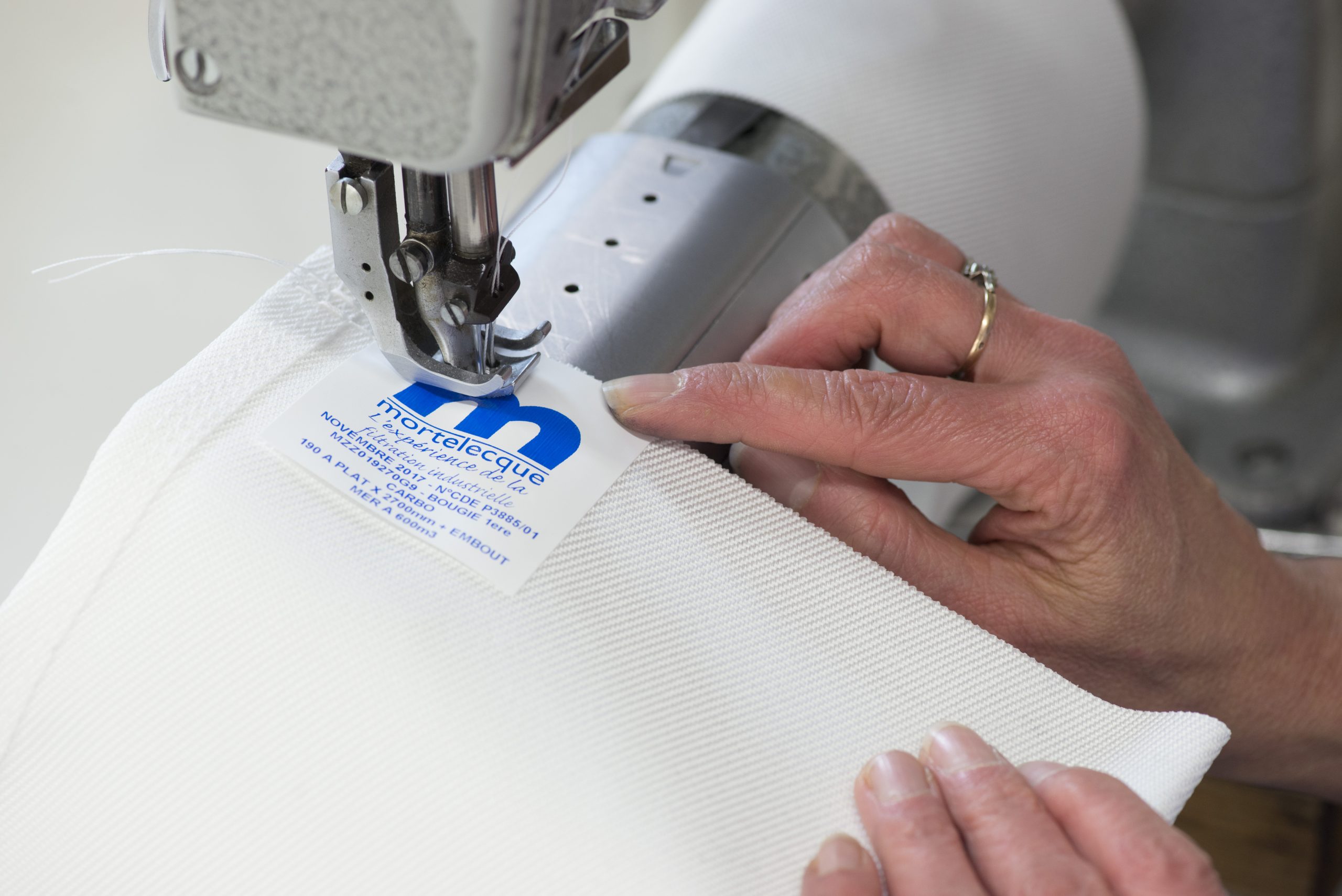 Réparation de gaines textiles